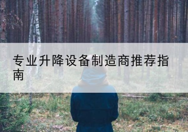 长兴电动剪叉升降平台厂家-专业升降设备制造商推荐指南